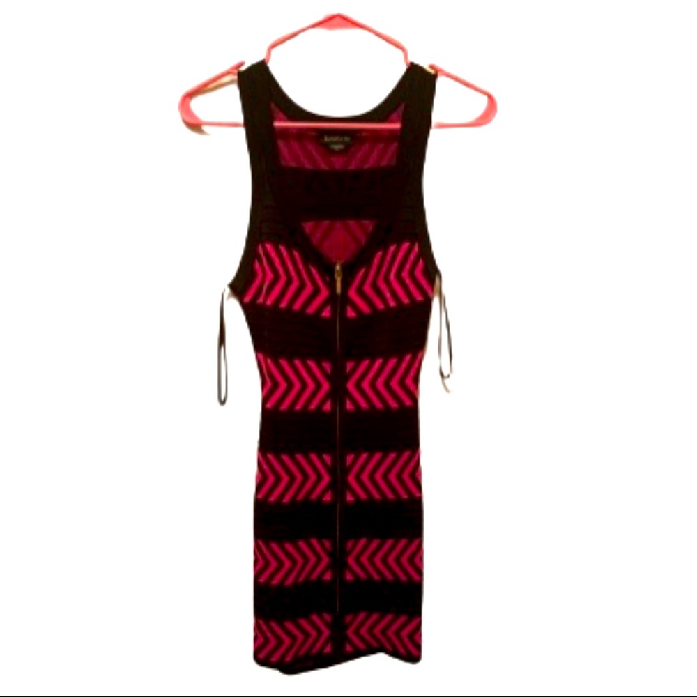 Bebe Chevron Bodycon